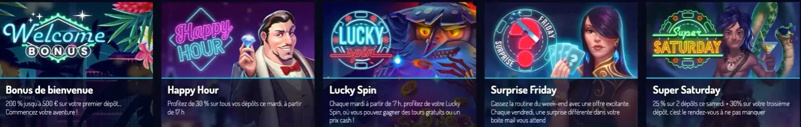Promotions régulières et bonus en ligne sur Lucky8 Casino